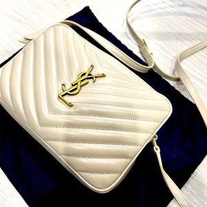 YSL CAMERA BAG IN QUILTED LEATHER